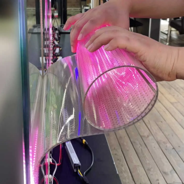 Şeffaf Led Dekorasyon Crewft Hologram Teknolojileri